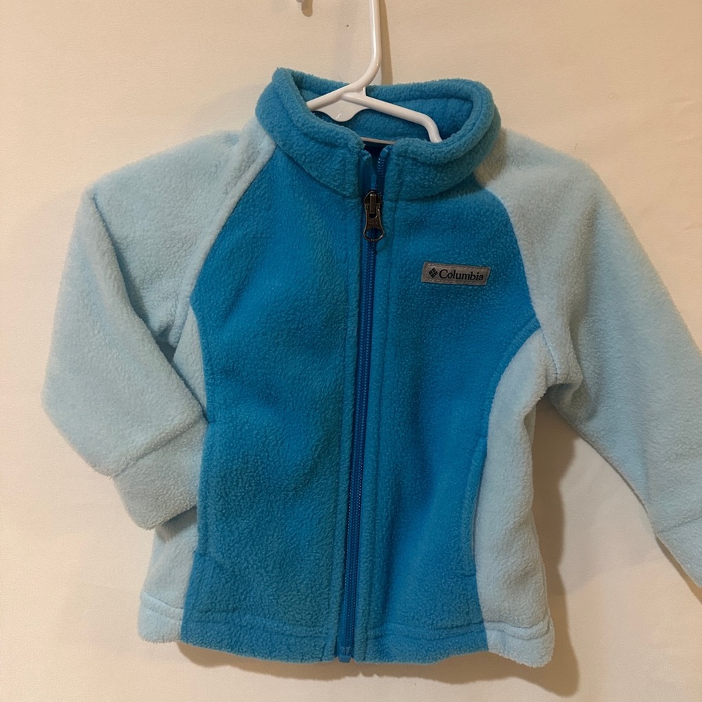 Columbia Infant Two-Tone Blue Fleece Jacket